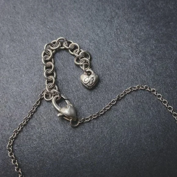 Brighton Valentine's Love Heart Charm Necklace - Picture 6 of 7